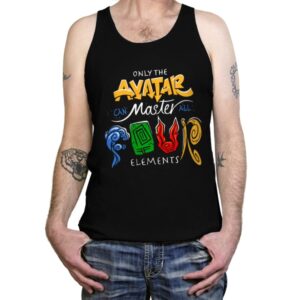 Four Elements Master - Tanktop Tanktop RIPT Apparel X-Small / Black