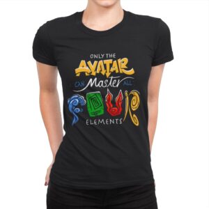 Four Elements Master - Womens Premium T-Shirts RIPT Apparel Small / Black