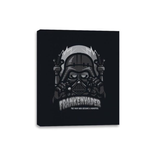 Frankenvader - Canvas Wraps Canvas Wraps RIPT Apparel 8x10 / Black