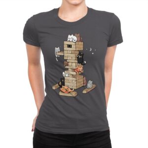 Gaming Kittens - Womens Premium T-Shirts RIPT Apparel Small / Heavy Metal