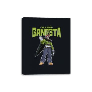 Gangsta - Canvas Wraps Canvas Wraps RIPT Apparel 8x10 / Black