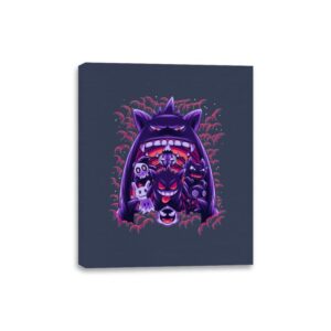 Ghost Type Club - Canvas Wraps Canvas Wraps RIPT Apparel 8x10 / Navy
