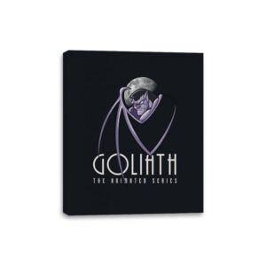 Goliath the Animated Series - Canvas Wraps Canvas Wraps RIPT Apparel 8x10 / Black
