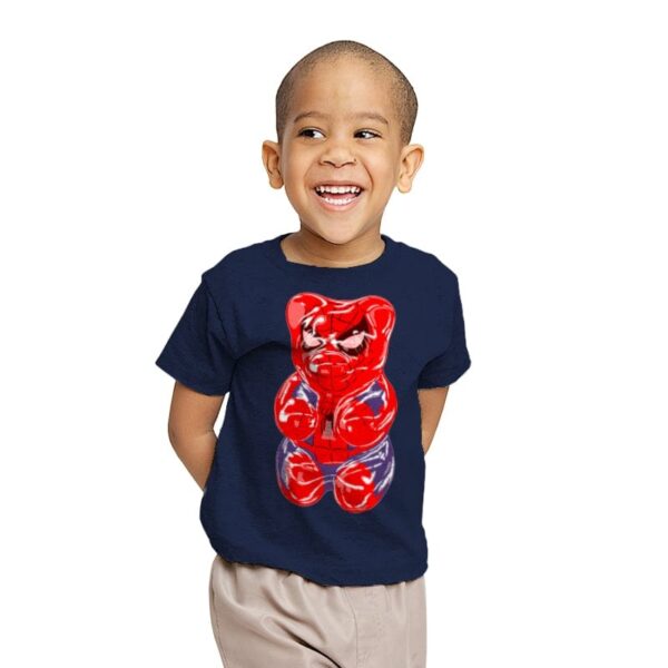 Gummy Hero. - Youth T-Shirts RIPT Apparel X-small / Navy