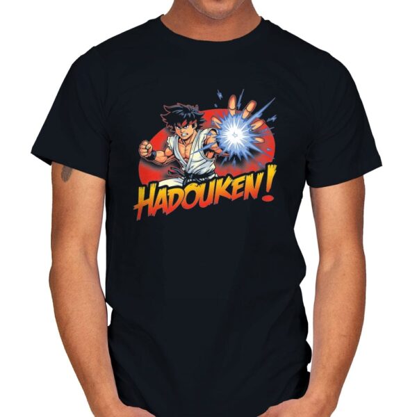 Hadouken - Mens T-Shirts RIPT Apparel Small / Black