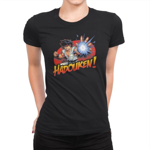 Hadouken - Womens Premium T-Shirts RIPT Apparel Small / Black