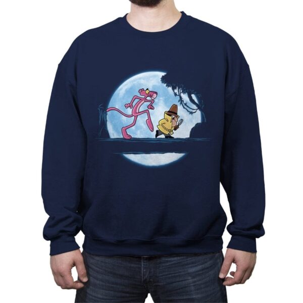 Hakuna Pantherata - Crew Neck Sweatshirt Crew Neck Sweatshirt RIPT Apparel Small / Navy