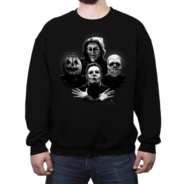 Halloween Rhapsody - Crew Neck Sweatshirt Crew Neck Sweatshirt RIPT Apparel Small / Black