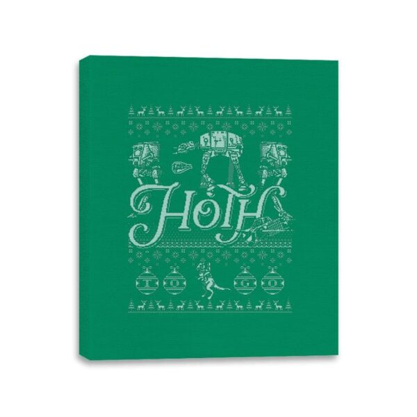 Hoth To Go - Canvas Wraps Canvas Wraps RIPT Apparel 11x14 / Kelly