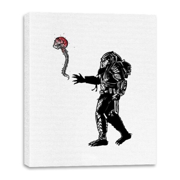 Hunter with the Trophy - Canvas Wraps Canvas Wraps RIPT Apparel 16x20 / White