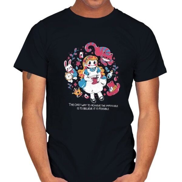 Impossible is Possible - Mens T-Shirts RIPT Apparel Small / Black