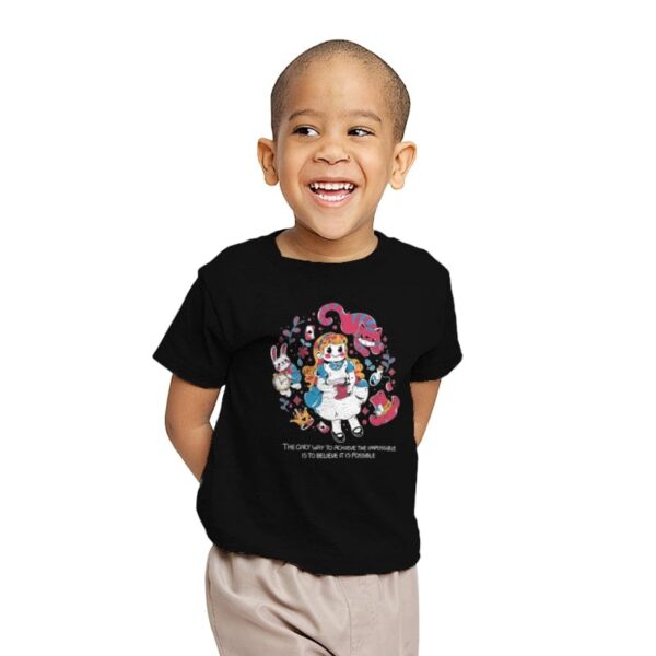 Impossible is Possible - Youth T-Shirts RIPT Apparel X-small / Black