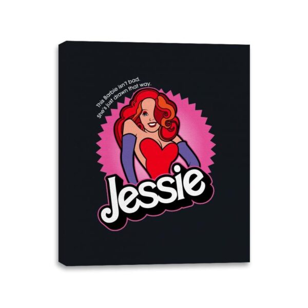 Jessie Doll - Canvas Wraps Canvas Wraps RIPT Apparel 11x14 / Black