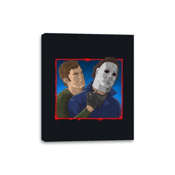 Killing the Killer - Canvas Wraps Canvas Wraps RIPT Apparel 8x10 / Black