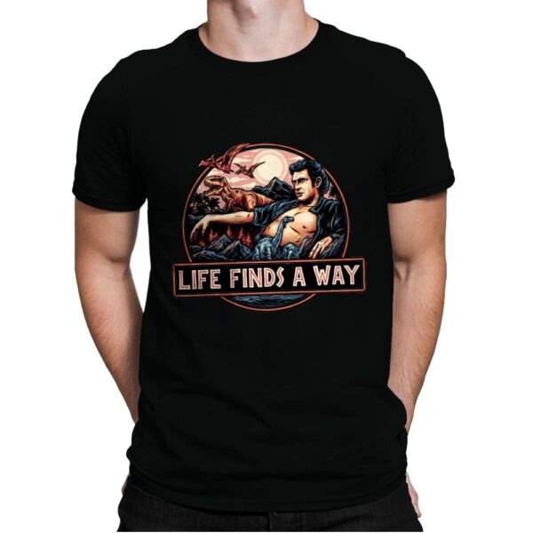 Life Finds a Way - Mens Premium T-Shirts RIPT Apparel Small / Black