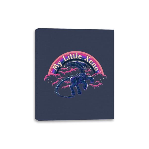 Little Xeno - Canvas Wraps Canvas Wraps RIPT Apparel 8x10 / Navy
