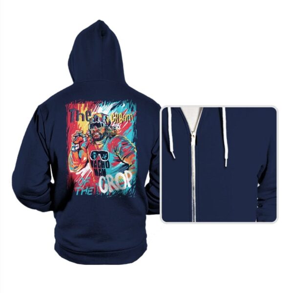 Macho Painting - Hoodies Hoodies RIPT Apparel Small / Navy