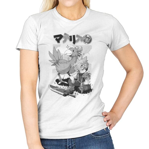 Materia Tale - Womens T-Shirts RIPT Apparel Small / White