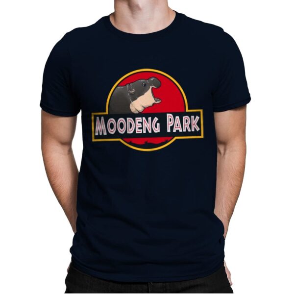 Moodeng Park - Mens Premium T-Shirts RIPT Apparel Small / Midnight Navy