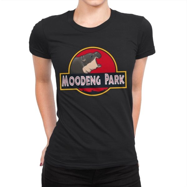 Moodeng Park - Womens Premium T-Shirts RIPT Apparel Small / Black