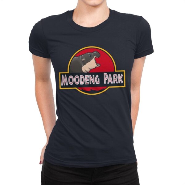 Moodeng Park - Womens Premium T-Shirts RIPT Apparel Small / Midnight Navy