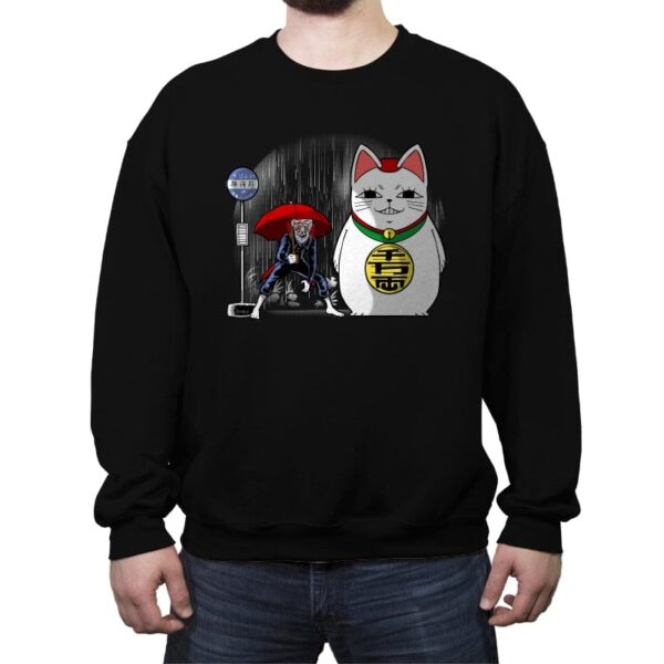 My Neighbor Yokai - Crew Neck Sweatshirt Crew Neck Sweatshirt RIPT Apparel Small / Black