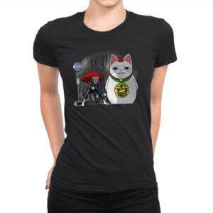 My Neighbor Yokai - Womens Premium T-Shirts RIPT Apparel Small / Black