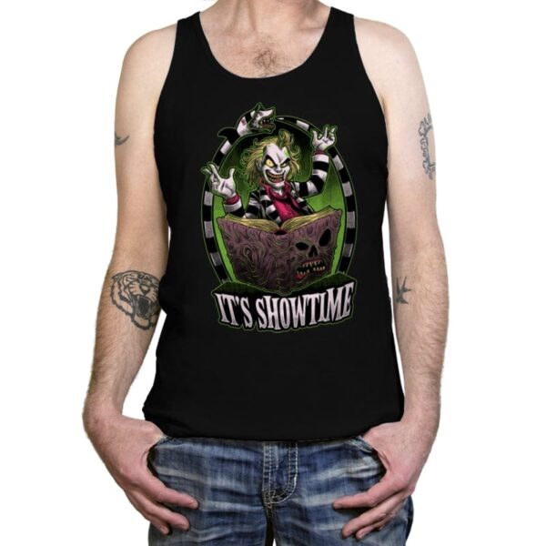 Necronomicon Beetle Show - Tanktop Tanktop RIPT Apparel X-Small / Black