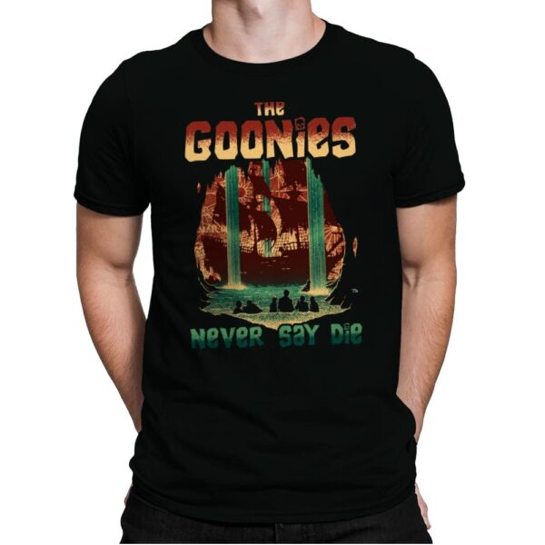 Never Say Die - Mens Premium T-Shirts RIPT Apparel Small / Black