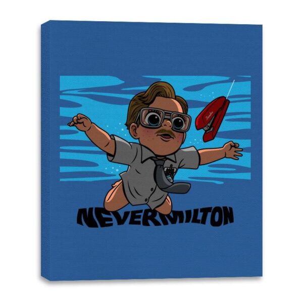 Nevermilton - Canvas Wraps Canvas Wraps RIPT Apparel 16x20 / Royal