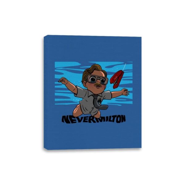 Nevermilton - Canvas Wraps Canvas Wraps RIPT Apparel 8x10 / Royal