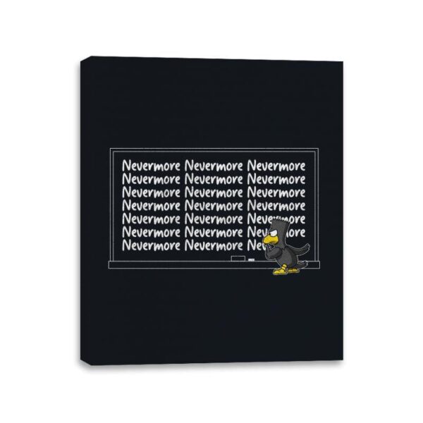 Nevermore Detention - Canvas Wraps Canvas Wraps RIPT Apparel 11x14 / Black