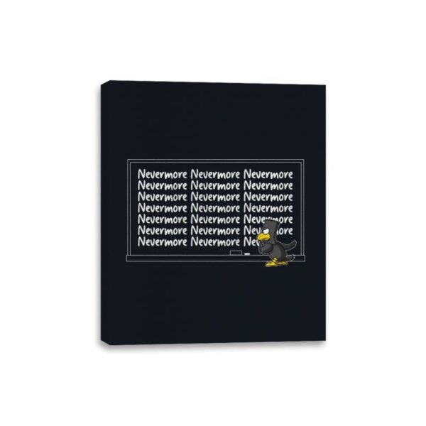 Nevermore Detention - Canvas Wraps Canvas Wraps RIPT Apparel 8x10 / Black