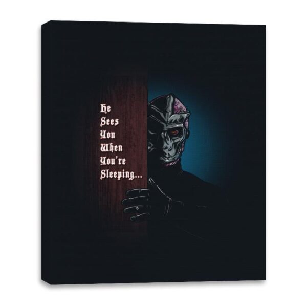 Night Stalker  - Canvas Wraps Canvas Wraps RIPT Apparel 16x20 / Black