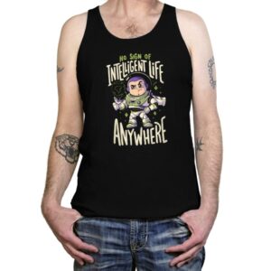 No Sign of Intelligent Life - Tanktop Tanktop RIPT Apparel X-Small / Black