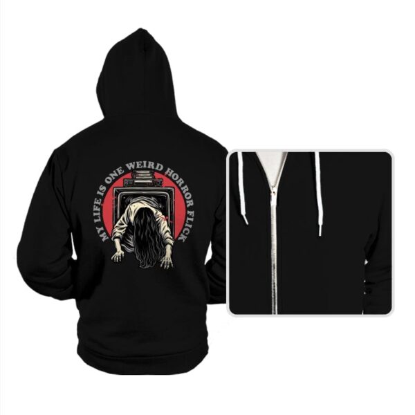 One Big Horror Flick! - Hoodies Hoodies RIPT Apparel Small / Black