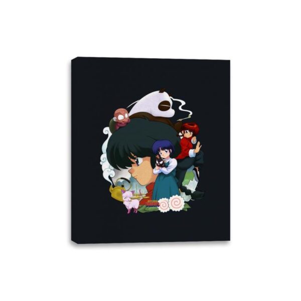 One Half - Canvas Wraps Canvas Wraps RIPT Apparel 8x10 / Black