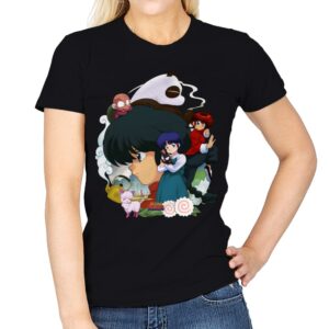 One Half - Womens T-Shirts RIPT Apparel Small / Black