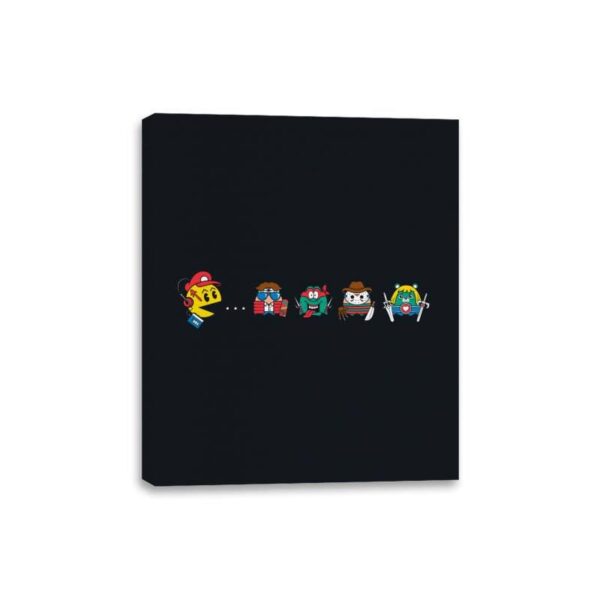 Pac-80's - Canvas Wraps Canvas Wraps RIPT Apparel 8x10 / Black