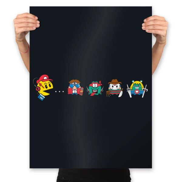 Pac-80's - Prints Posters RIPT Apparel 18x24 / Black