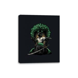 Pirate Hunter Fury - Canvas Wraps Canvas Wraps RIPT Apparel 8x10 / Black