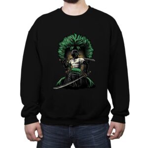Pirate Hunter Fury - Crew Neck Sweatshirt Crew Neck Sweatshirt RIPT Apparel Small / Black