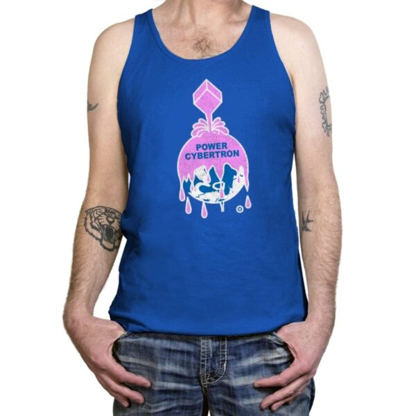 Power Cybertron - Tanktop Tanktop RIPT Apparel X-Small / True Royal