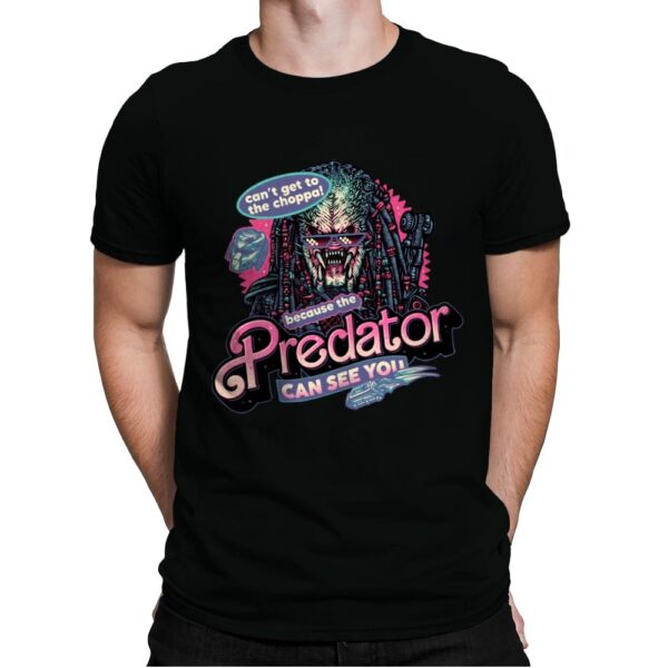 Predator Can See You - Mens Premium T-Shirts RIPT Apparel Small / Black