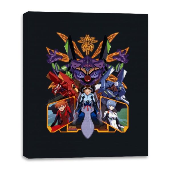 Project Eva - Canvas Wraps Canvas Wraps RIPT Apparel 16x20 / Black