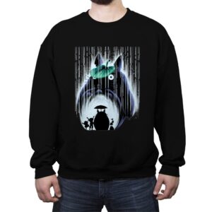 Rainy Neighborhood - Crew Neck Sweatshirt Crew Neck Sweatshirt RIPT Apparel Small / Black