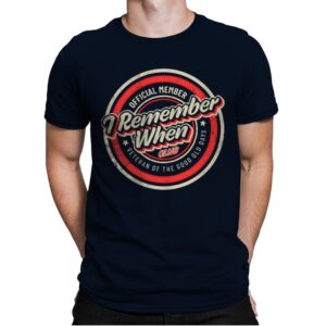 Remember When - Mens Premium T-Shirts RIPT Apparel Small / Midnight Navy