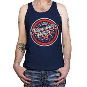Remember When - Tanktop Tanktop RIPT Apparel X-Small / Navy