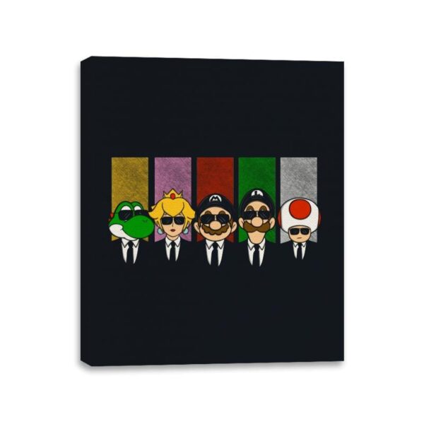 Reservoir Bros - Canvas Wraps Canvas Wraps RIPT Apparel 11x14 / Black