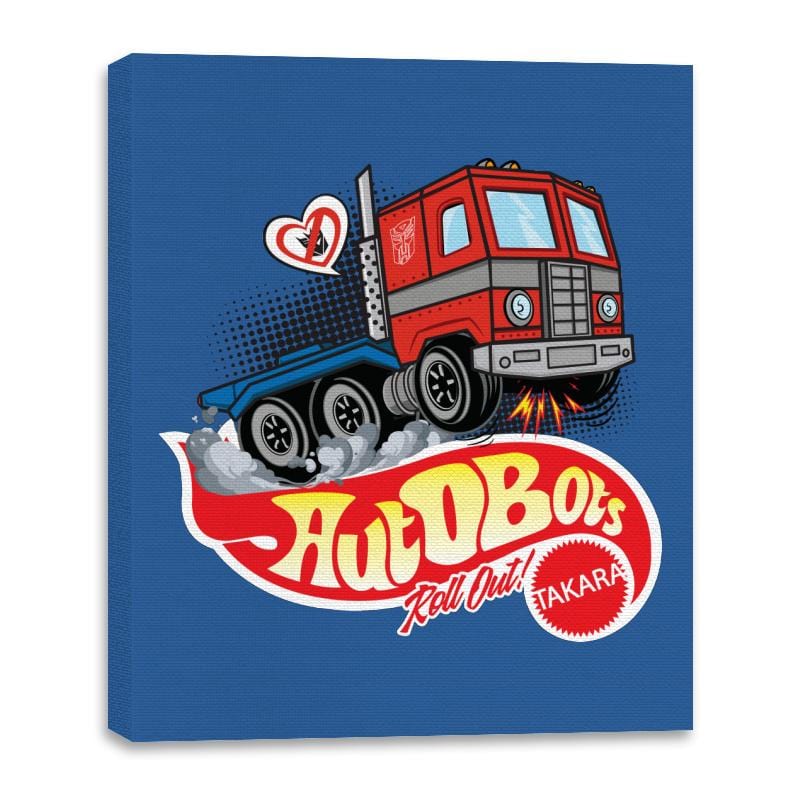 Roll Out! - Canvas Wraps Canvas Wraps RIPT Apparel 16x20 / Royal